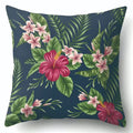 Axyaa Tree Flower Plant Landscape Print Pillow Cover 45X45CM