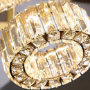 Axyaa Crystal Chandelier Pendant Light for Living Room Bedroom Ceiling, Luxury Indoor Lighting
