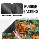Axyaa Halloween Pumpkin Kitchen Drying Mat Absorbent Anti-slip Bathroom Drain Pad