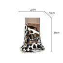 Axyaa Geometric Acrylic Glass Vase for Modern Flower Arrangement