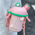 Axyaa Kids Stainless Steel Insulated Straw Cup - Double Drink Thermos