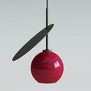 Axyaa Red Cherryt Hanging Light: Stylish Italian Designer Pendant Lamp for Bedside, Bar, Coffee Shop