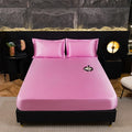 Axyaa Waterproof Mattress Cover - Machine Washable Solid Color Bed Protector