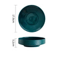 Axyaa Ceramic Specialty Plate Set for Dining and Molecular Cuisine