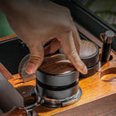 Axyaa Coffee Tamper & Distributor Set - Professional Barista Tools for Precise Tamping