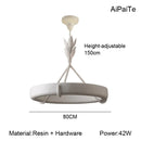 Axyaa French Luxury Plaster Ceiling Lamp for Elegant European Baroque Decor.