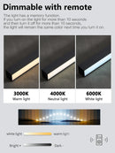 Axyaa LED Line Ceiling Lamp Gold Black Modern Illuminate Living Dining Bedroom