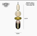 Axyaa Modern Designer Glass Chandelier for Living & Dining Decor