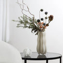 Axyaa Wavy Glass Vase - Home Decor Flower Arrangement Hydroponics Terrarium