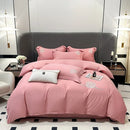 Axyaa Embroidered Cotton Chinese Style Bedding Set for Autumn/Winter