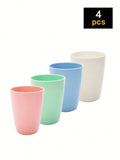 Colorful Reusable Plastic Cups, PP Material, Ideal for Camping, Picnic, Kitchen - Axyaa