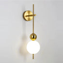 Axya Glass Wall Lamp - Elegant Modern Design for Bedroom or Study