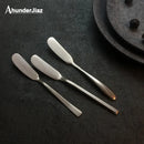 Axya Stainless Steel Butter & Jam Knife Set for Western Kitchen Spreading