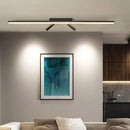 Axyaa Nordic Living Room Ceiling Lamp with LED Strip Track Spotlight
