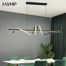 Axyaa Long Ceiling Chandelier for Dining Living Room Pendant Lamp