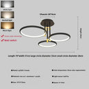 Modern Minimalist Axyaa LED Pendant Lamp for Living Room Bedroom Dining Room Chandelier