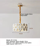 Axyaa High-End Bedroom Ceiling Lamp