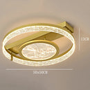 Axyaa Square LED Ceiling Lamp for Modern Living Room, Bedroom, Dining Room Lighting