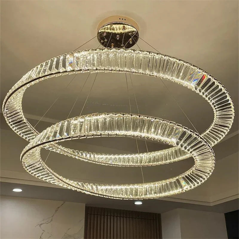 Luxury K9 Crystal Chandelier by Axyaa for Living Room, Bedroom, Kitchen Island