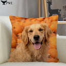 Axyaa Golden Retriever Dog Sofa Pillowcase for home decor
