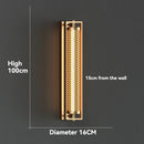 Axyaa Long Rod LED Wall Lamp: Stylish Decor Light for Home, Hotel, Club Lighting