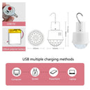 Axyaa Mini LED Atmosphere Light: USB Colorful Portable Party Bar Bedroom Lamp