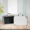 Axyaa Aluminum Instrument Case, Impact Resistant, Portable with Sponge, Safety Equipment.