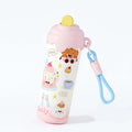 Axyaa Ice Cream Thermal Water Bottle with Straw: 316 Stainless Steel Insulated Cup