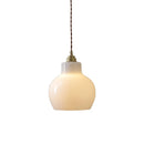 Axyaa Green Glass LED Pendant Lights - Modern Hanging Lamp for Home Decor