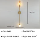 Axyaa LED Wall Lamp for Modern Bedroom Living Room Staircase Decor Lighting