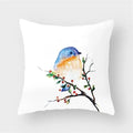 Axyaa Decorative Cushion Cover Throw Pillow 45*45 Sofa Flower Bird Animal Pillowcase