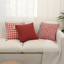 Axyaa Jacquard Tassel Throw Pillowcase for Home Decor