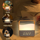 Axyaa Rechargeable Alarm Clock Night Light: Business & Children Sleeping Aid