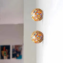 Axyaa Glass Ball Wall Lamp for Hotel and Home Interior Decor