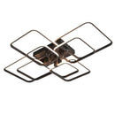 Axyaa Modern LED Chandelier for Home Lighting - Black/White, AC110-220V