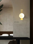 Axyaa Nordic Minimalist Iron Wall Lamp LED for Bedside Study Lighting