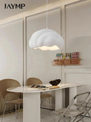 Axyaa Bird's Nest Chandelier: Wabi Sabi Nordic Pendant Light for Dining, Living Room, Bedroom