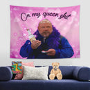Funny Daddy Meme Tapestry Wall Flag for Pop Home Decor - Axyaa Brand