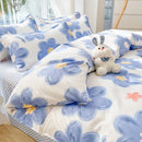 Axyaa Kawaii Kids Girls Bedding Set, Cute Print Duvet Cover, Single/Full/Queen Size