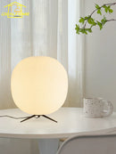 Axyaa Wabi-sabi LED Desk Lamp with Acrylic Shade for Bedroom and Living Room