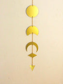 Axyaa Ramadan Moon Phase Eid Gold Acrylic Wall Decor