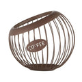 Axyaa Coffee Pod & Snack Organizer: Large Capacity Countertop Storage