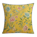Axyaa Vintage Floral Pillow Cover Pink Green 45x45cm