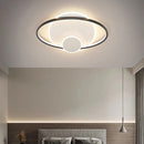 Axyaa Gold/Black LED Ceiling Lamp for Home Lighting - Indoor Decor Chandelier