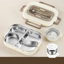 Axyaa Bento Lunch Box for Adults with Compartments and Storage Compatibility