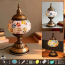 Axyaa Mosaic Flower Light Material Package Handmade Table Lamp