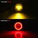 Axyaa LED Angel Eye Fog Light for Ford Focus Fusion Fiesta Explorer
