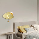 Axya Cloud & Sun Acrylic Wall Lamp LED Sconce Light for Children's Room