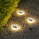 Axyaa Solar Cat's Paw Lights: Outdoor Waterproof Lighting for Garden, Yard, Lawn