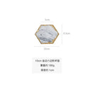 Axyaa Marble Coaster Set for Table Decoration